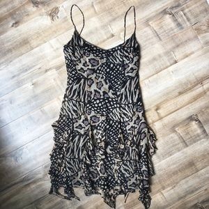 Cheetah White House Black Market Dress - size 2